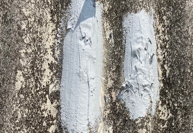 外壁補修　コーキング後